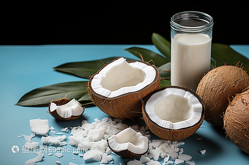 美味的椰子食品