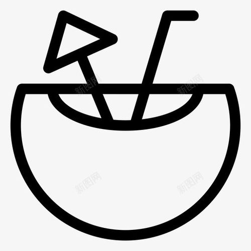 椰子食品新鮮圖標(biāo) 標(biāo)志 ui圖標(biāo) 設(shè)計(jì)圖片 免費(fèi)下載 頁(yè)面網(wǎng)頁(yè) 平面電商 創(chuàng)意素材 椰子圖標(biāo)